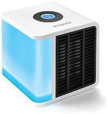 Mini Air Cooler Mobile Air Conditioner Arctic Air Air Conditioner Evaporative Cooler Portable Air Conditioner with Water Cooling Humidifier and Air Purifier Portable table