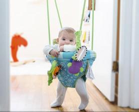 High quality new Baby Door Bouncer Owl Bouncer Doorway Swing bounce Up Seat Exercise Toddler Infant