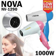 NOVA Foldable Hair Dryer Hair Blower Hair Styling Blow Travel