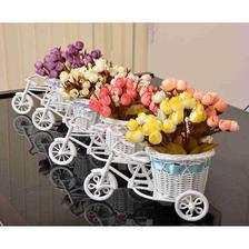 Decoration Vase Cycle Shape Flower Pot with Flowers