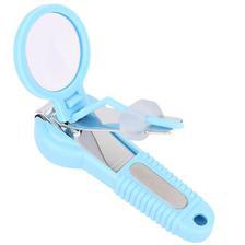 Clippers with Magnifying Glass Pocket Finger Toe Nail Clipper Cutter Trimmer Manicure Tool