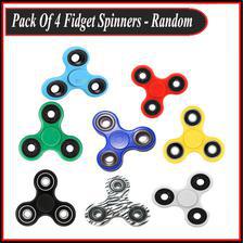Pack Of 4 Fidget Spinner Toy For Kids