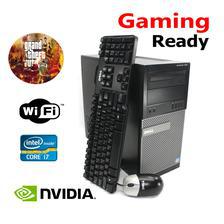 OptiPlex 7010 Tower Gaming PC Core i7 8GB RAM 1TB Hard free Keyboard Mouse Wifi Desktop GTA 5 Games Installed