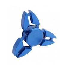Beautiful Hand Finger Tri Fidget Spinner Toy - Blue