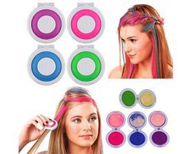 Pack of 4 - Temporary Hair Color Chalks