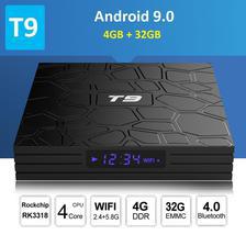 T9 (4GB-32GB) - 9.0 OS - Latest 2020 Model - Smart Android Tv Box