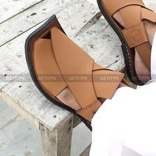 High Quality Pure Leather Peshawari Chappal CS-212