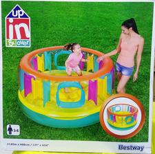 Soft Inflatable - Jumping Circle For Baby With Free Electric Pump