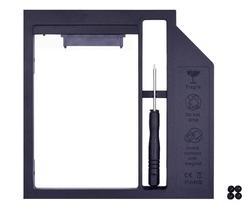 SLIM 2nd HDD Caddy 9mm SATA 3.0 for 2.5  9.5mm 7mm SSD Case Hard Disk Drive