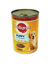 PEDIGREE TIN JELLY FOR DOG ADULT AND PUPPY MIX FLAVOUR