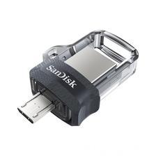 Sandisk OTG USB Flash Drive(with one year warranty) - SDDD3 - 128GB - Dual Drive m3.0
