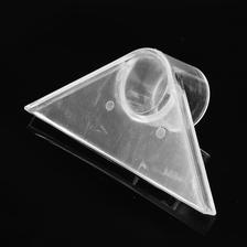 Clear Aquarium Fish Tank Outlet Nozzle Triangle Duckbill Water Return Pipe # L