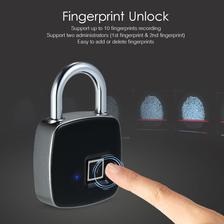 Smart Keyless Fingerprint lock Biometric Waterproof Lock with Finger Print Security