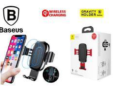Baseus Wireless Charger Gravity Car Mount  QI Wireless Charger Holder for Samsung iphone xiaomi huawei etc