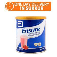 Ensure Strawberry Powdered Milk - 400Gm (One day delivery in Sukkur)