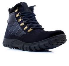 Black Low Top Delta Army Boots For Men