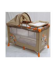 Baby Cot For Kids - Brown
