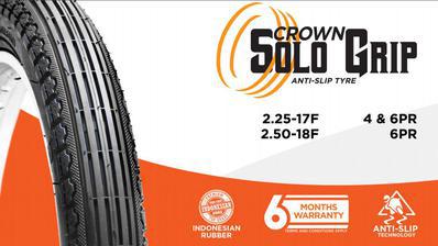 Crown Front Tyre for Motorcycles CDI70