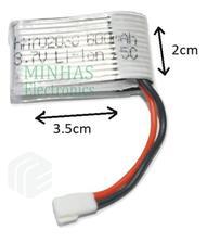 3.7v 600mah 25c SP852042 high discharge rate lipo battery