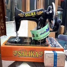 SALIKA Cast Iron Sewing Machines - Black