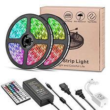 RGB LED Strip 5 meter Top Quality With Remote And 12V Power Supply