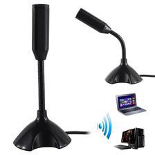 High Quality Studio Speech Mini USB Microphone Stand Mic With Holder For Microfono Computer Microphones For PC Laptop Microfone
