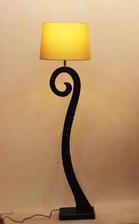 Decore your home with lighting wooden floor lamp