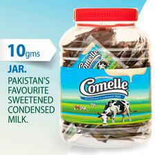 Comelle - Full Cream Sweetened Condensed Milk - 10gm Sachet Jar
