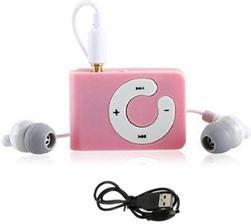 Mini Shuffle MP3 Music Player With Handsfree And Charging Cable