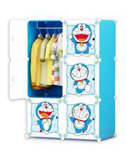 Frozen Plastic Hanging & Storage Cabinet & Wardrobe - Doraemon