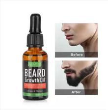 Aliver Bread Growth Oil Men Mustache Enhancer Beard Shaping Serum Liquid 30ml (Store Hub)