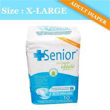 Adult Diapers Senior- Extra Large -Pack of 10