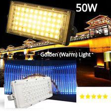 LED Flood Light 50W Golden (Warm) Color Water Proof 220v