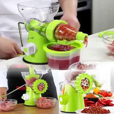 Kitchen Star Multifunction Manual Juicer, Chopping Machine & Meat Grinder