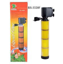 Rs Electrical RS-3320F Liquid Filtration Power Aquarium Filter (Biological Filtration For Salt Water and Fresh Water)