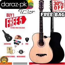New Acoustic Guitar With Free Bag Strings Picks