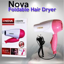 NOVA Foldable Hair Dryer Hair Blower Hair Styling Blow Travel