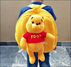 Premium Winnie The Pooh Character Kids School Bag For Boys and Girls