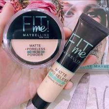 2 in 1 2 in 1 Fit Me Foundation, Pressed Face Powder - Fair