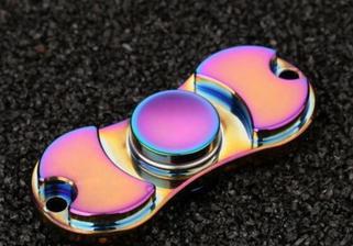 Rainbow Metal Fidget Spinner