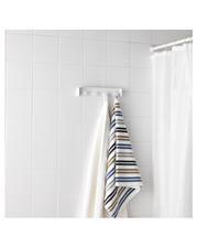 Towel Rack For Bathroom Wall - White - Stainless Steel