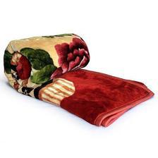 Maroon 2 Ply Double Bed Blanket