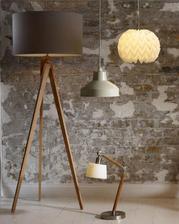 Modern Lamp - Dark Brown