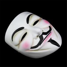 Halloween horror face V mask hacker mask