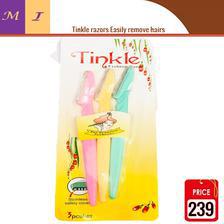 Pack Of 3 - Tinkle Eyebrow  Razor Easily remove hairs