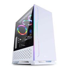 RGB Gaming Case White color with fans