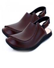 Woodland Brown Traditional Sandal For Men