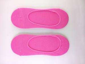 Pack of 2 Pink Ladies Loafer no show socks