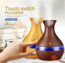 Ultrasonic Aroma Humidifier / Diffuser - 300ml. ( 7 Color Changing LED Lights )