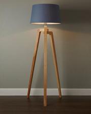 Modern Shade Lamp - Blue
